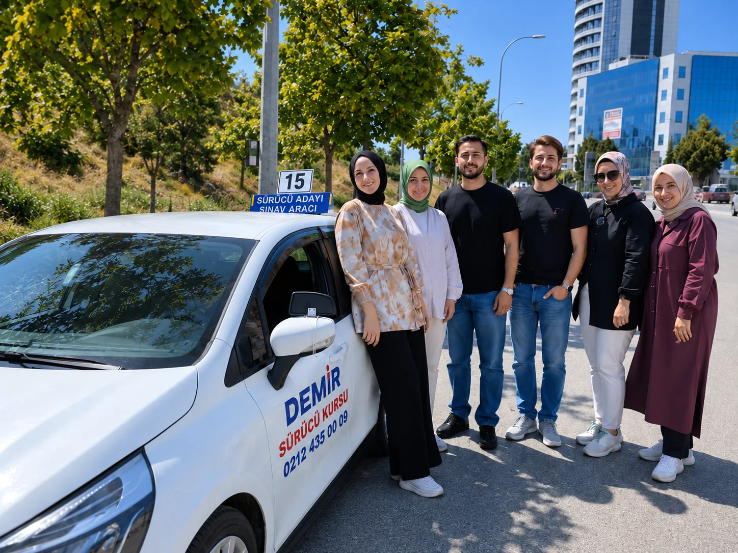 Instagram paylaşımımızdan düzenlenmiş ekip ve araç görseli